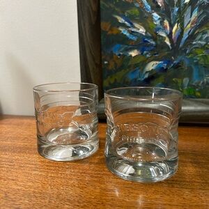 Vintage Gibson’s Finest Canadian Whisky Rocks Glasses (Set of 2)